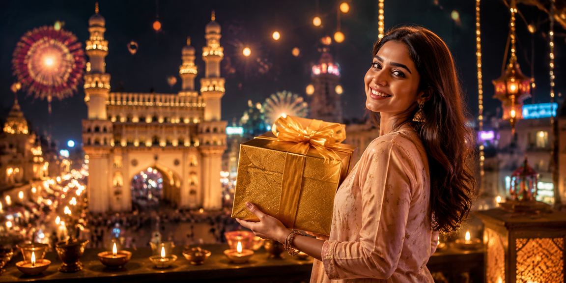 Hyderabad Charminar illuminated with entertainment and cricket betting